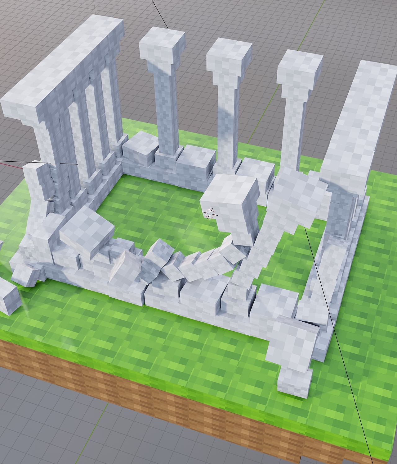 我的世界3d动画