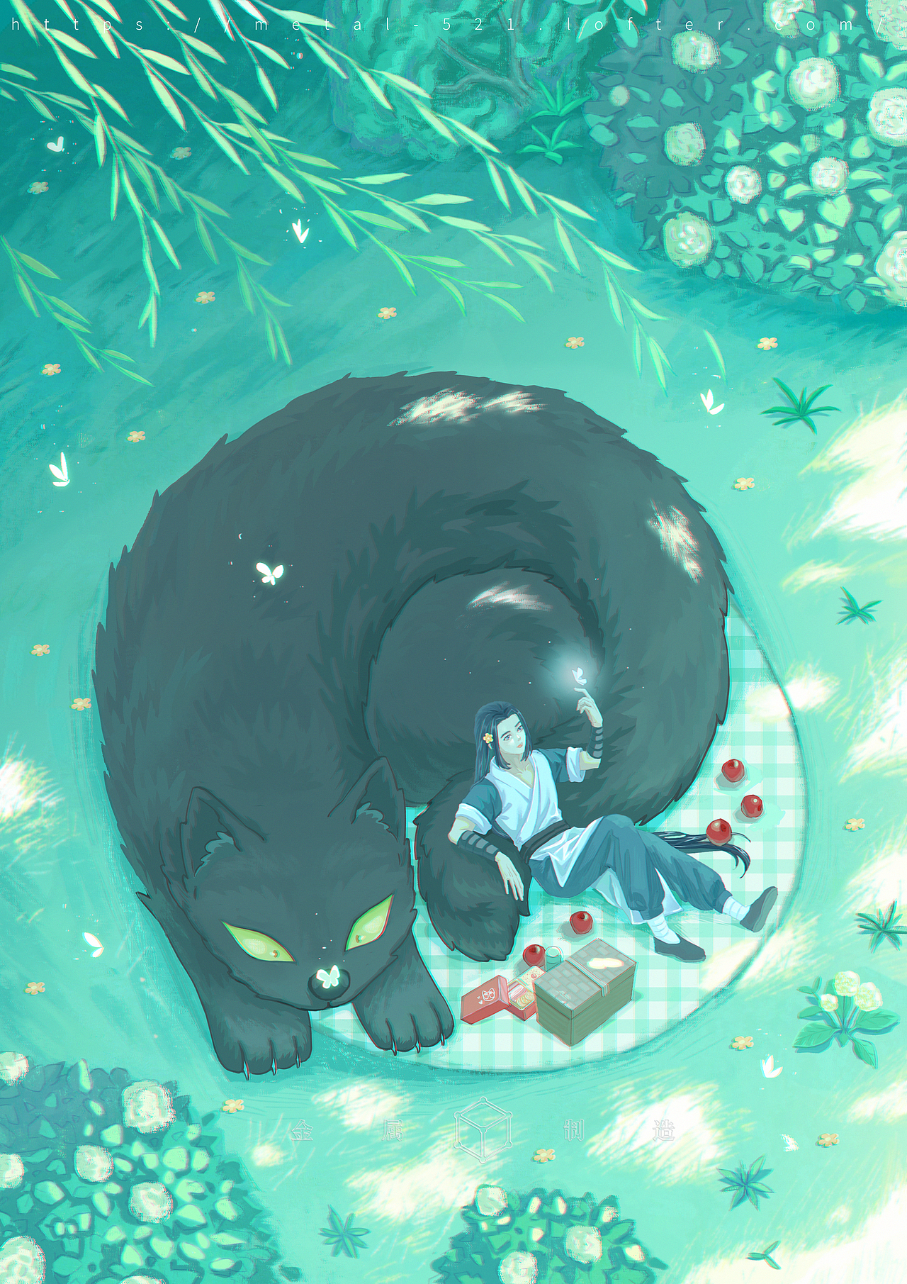 罗小黑系列同人插画-1（图ZMzM1OTAzMTM2） - 创作习作 - 站酷设计师金属游星原创素材 - 站酷ZCOOL