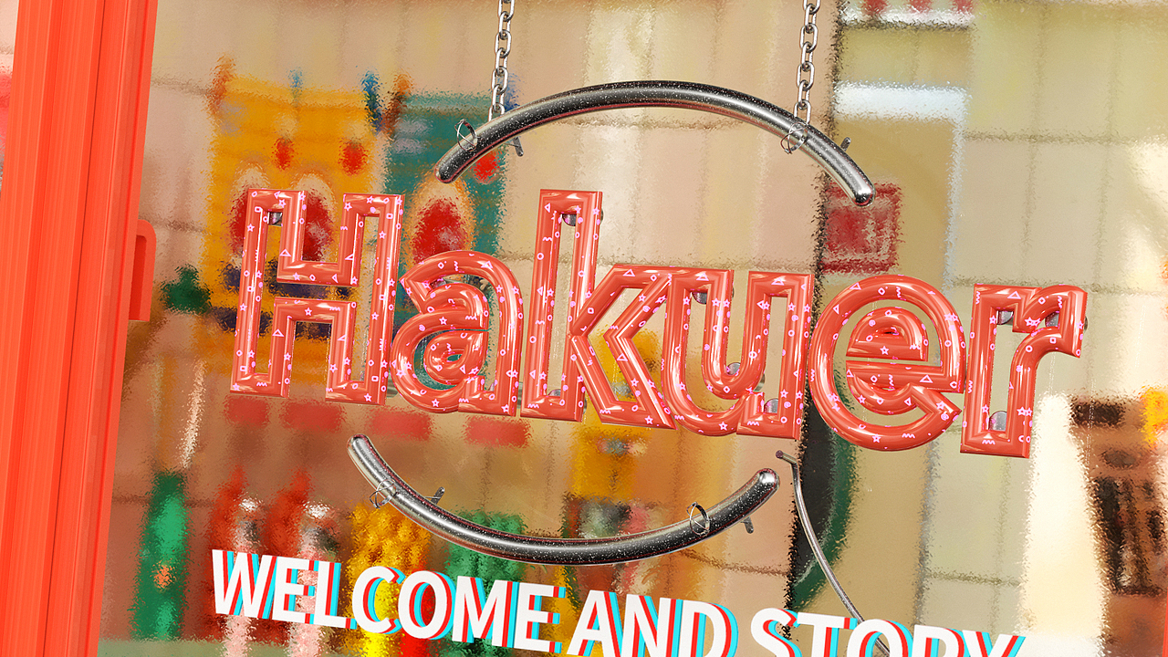 C4D动态学员Hakuer-卡通色彩动态临摹