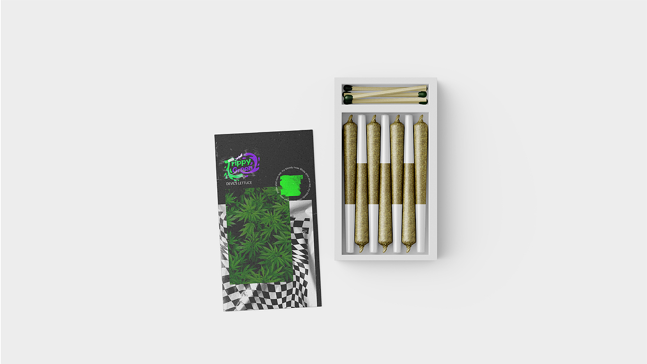 Trippy Green 美国烟草公司品牌设计（图ZMzA5ODY1MzA0） - 品牌 - 站酷设计师六月与初一原创素材 - 站酷ZCOOL