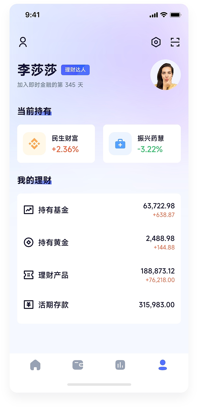 即时设计打卡-金融APP界面改版（图ZMzE1MzIzMzY0） - 软件界面 - 站酷设计师LXY1208原创素材 - 站酷ZCOOL
