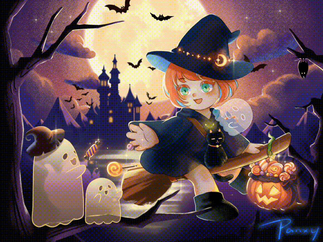 【画师繁星2.0】第八期第三周-魔女冒险