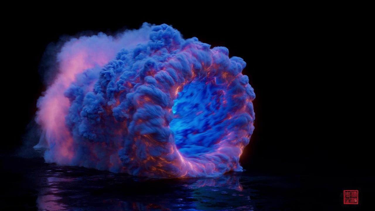 houdini 传送门（图ZMzE4OTY4OTA0） - 短片 - 站酷设计师公子枎楠原创素材 - 站酷ZCOOL