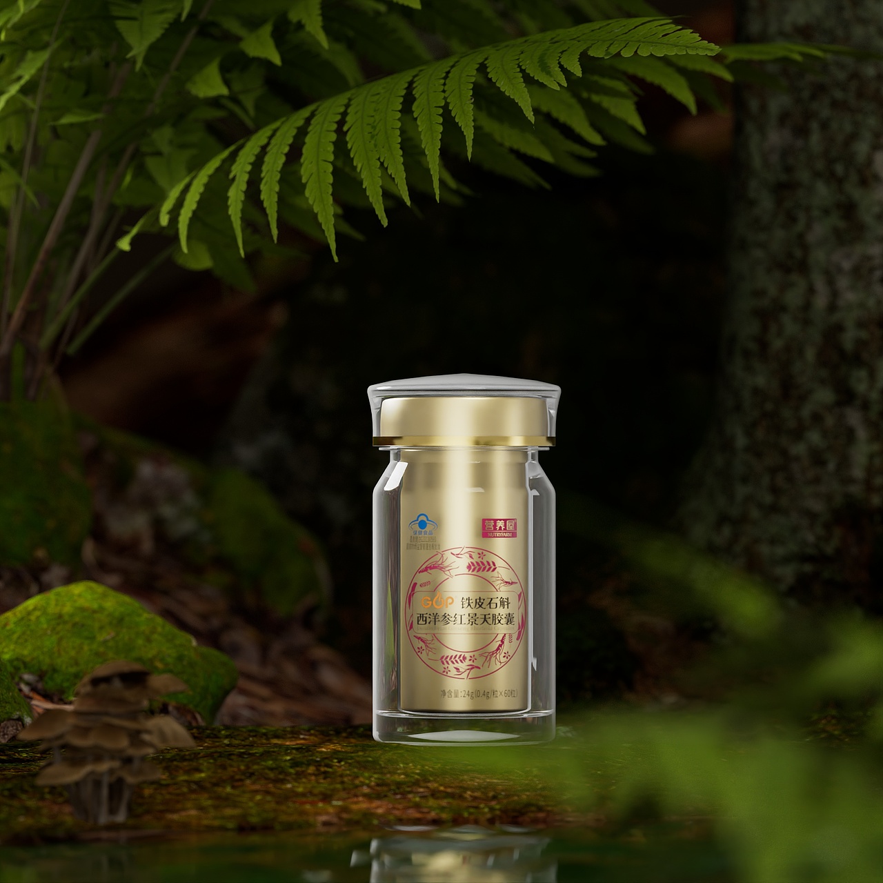 铁皮石斛包装设计（落地方案（图ZMzU4ODEwNjYw） - 包装 - 站酷设计师Rivasky原创素材 - 站酷ZCOOL