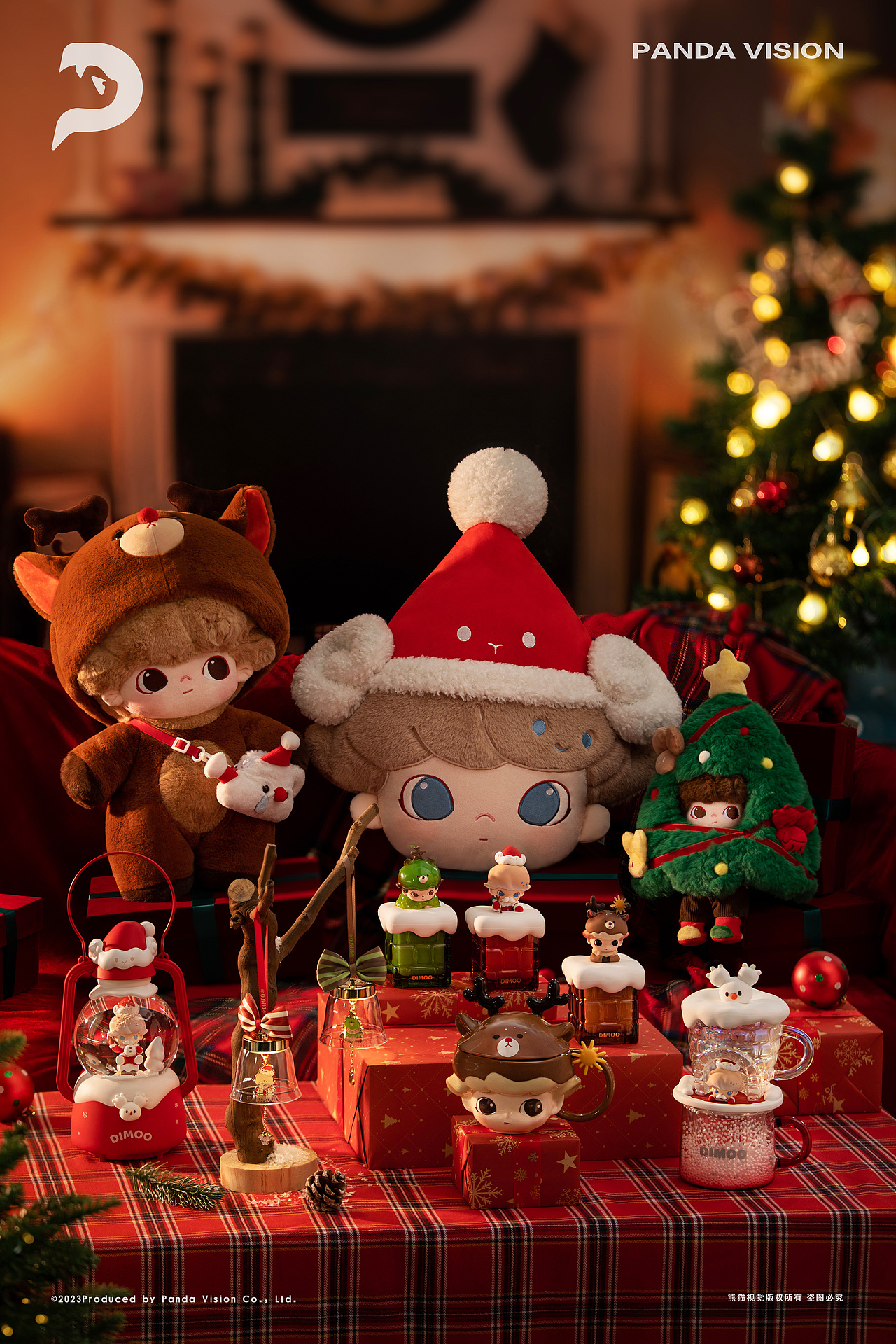 圣诞主题潮玩摄影｜泡泡玛特 X 熊猫视觉（图ZMzU2ODYwNjA4） - 产品摄影 - 站酷设计师熊猫视觉原创素材 - 站酷ZCOOL