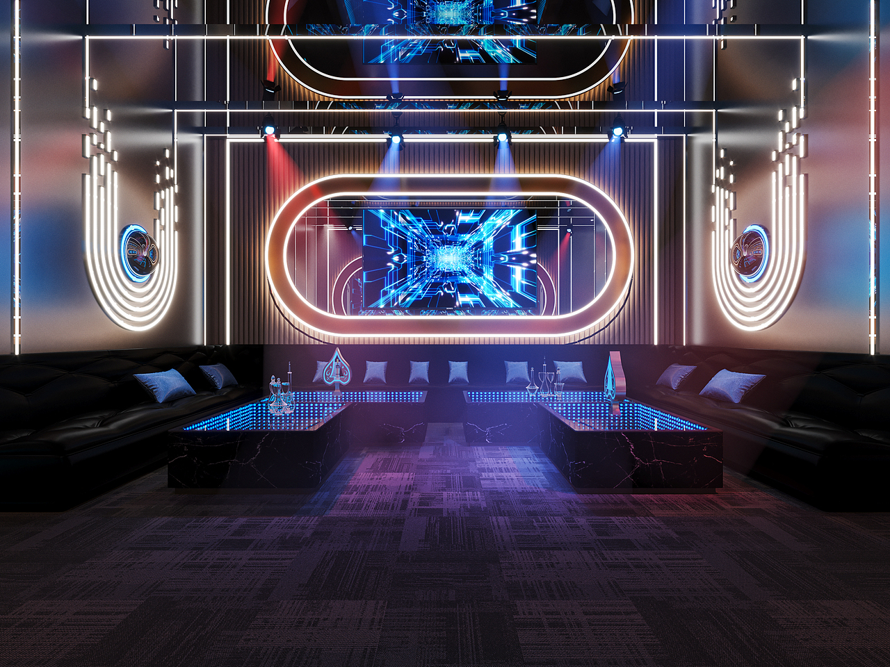 KTV设计丨想放松心情去k歌（图ZMzI0Njg1Mjcy） - 商业空间设计 - 站酷设计师设计师叶宋原创素材 - 站酷ZCOOL