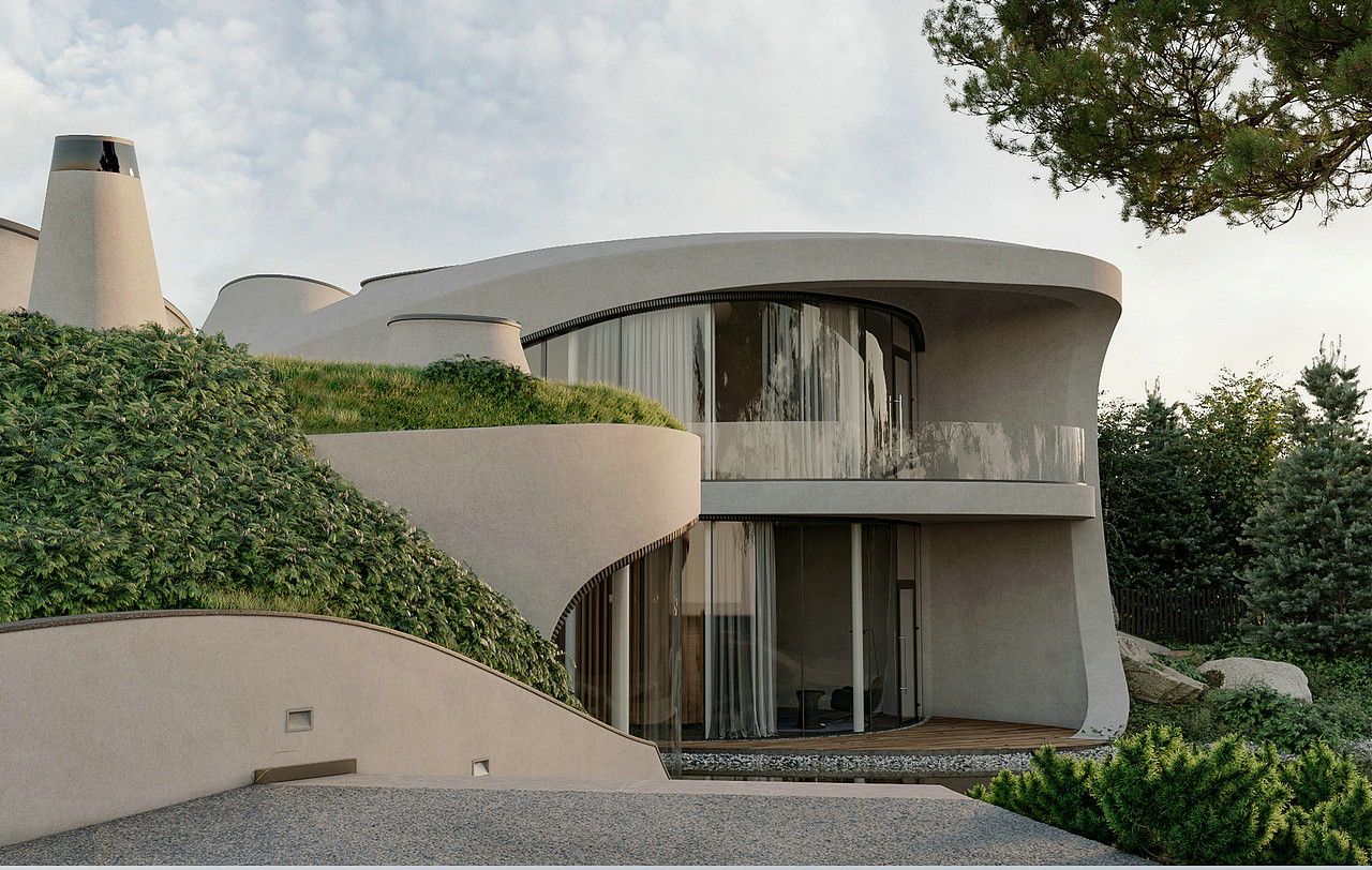 “异形”别墅设计满足你对空间的欲望（图ZMzQ1MTQyNzky） - 建筑设计 - 站酷设计师韩卿设计原创素材 - 站酷ZCOOL