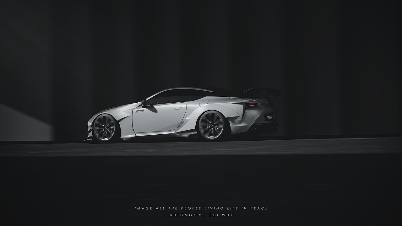 LEXUS LC500 FULL CGI（图ZMzUyMTExNTky） - 机械/交通 - 站酷设计师吴浩岳原创素材 - 站酷ZCOOL