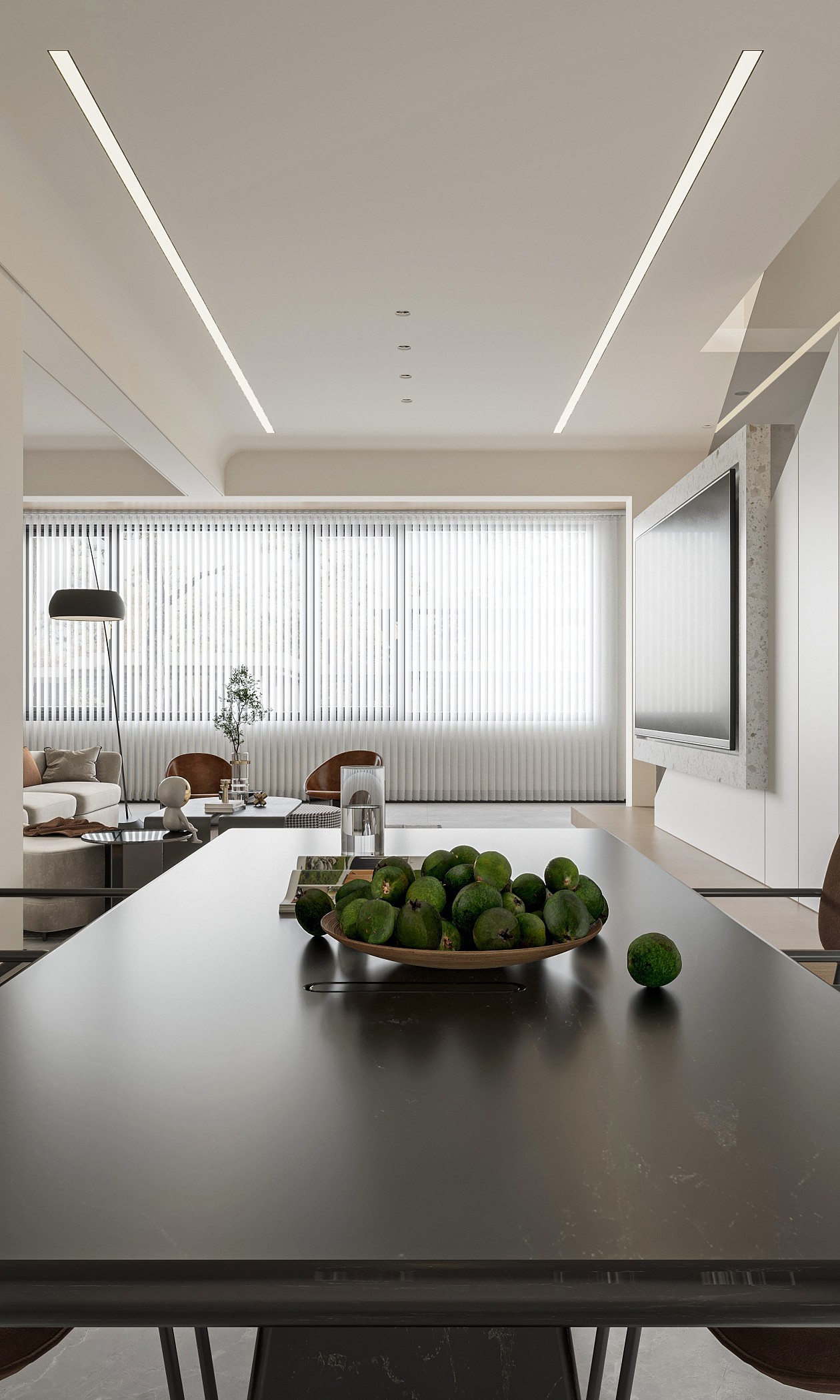 现代简约客餐厅