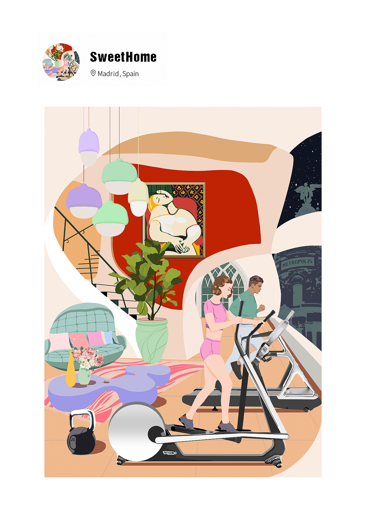 时尚插画（图ZMzUxNTkzMzg4） - 商业插画 - 站酷设计师小小依子原创素材 - 站酷ZCOOL