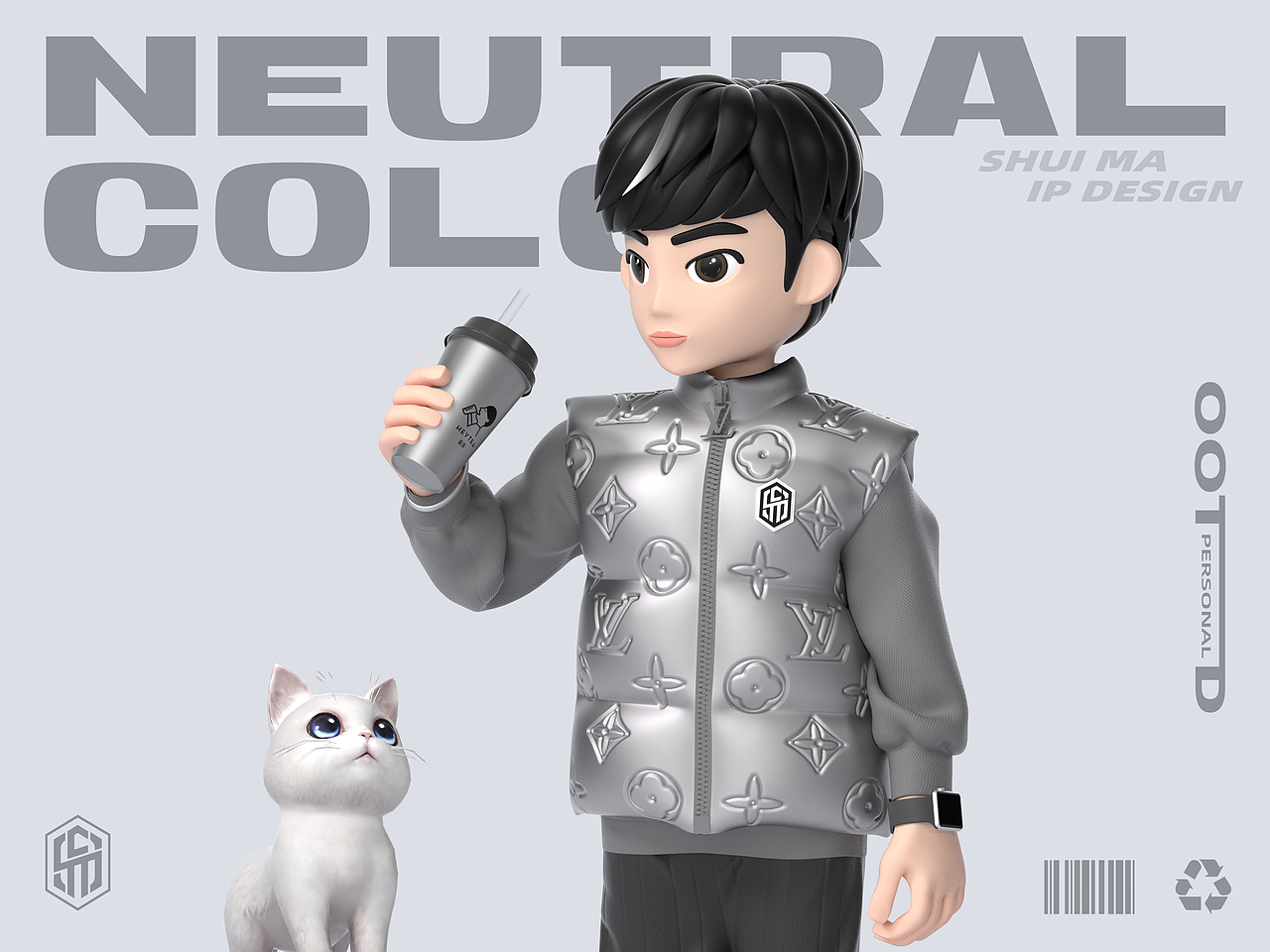 SHUI MA | OOTD | 个人IP设计（图ZMzM2NDI3OTY4） - 人物/生物 - 站酷设计师水马Plus原创素材 - 站酷ZCOOL