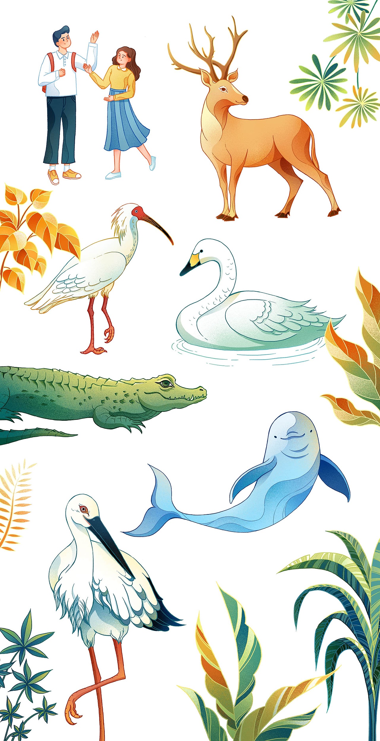 一部分插画合集（图ZMzQ3MDcxOTUy） - 商业插画 - 站酷设计师果果麻GM原创素材 - 站酷ZCOOL