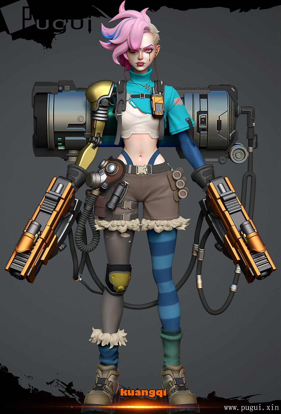 pugui游戏--角色班作品