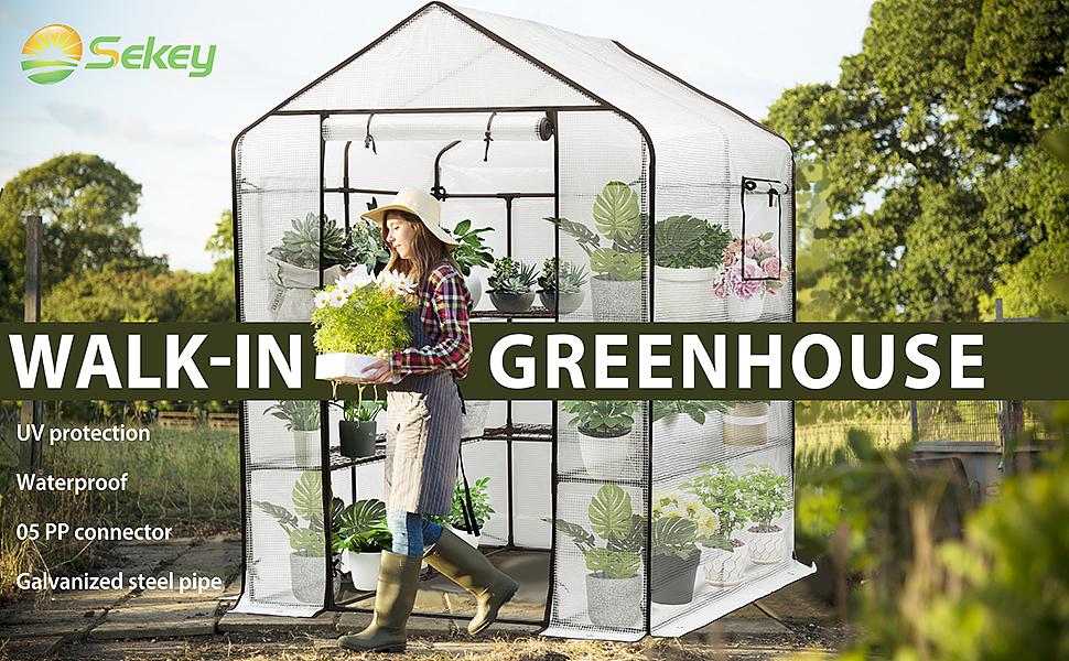 亚马逊户外花园棚/走入式