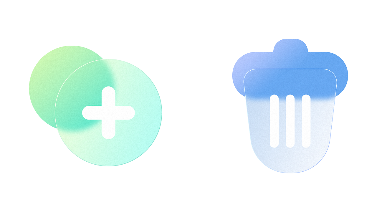 ICON毛玻璃图标设计