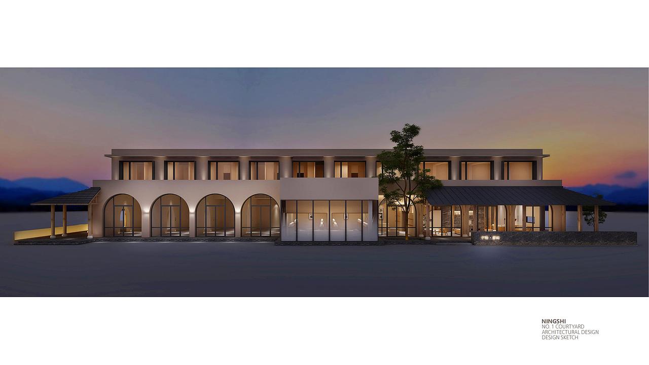 民宿 | 宁柿 · 廖峪谷 | 一号院 | 匠客商业空间设计（图ZMjk5MzAyNTU2） - 商业空间设计 - 站酷设计师设计大刘原创素材 - 站酷ZCOOL