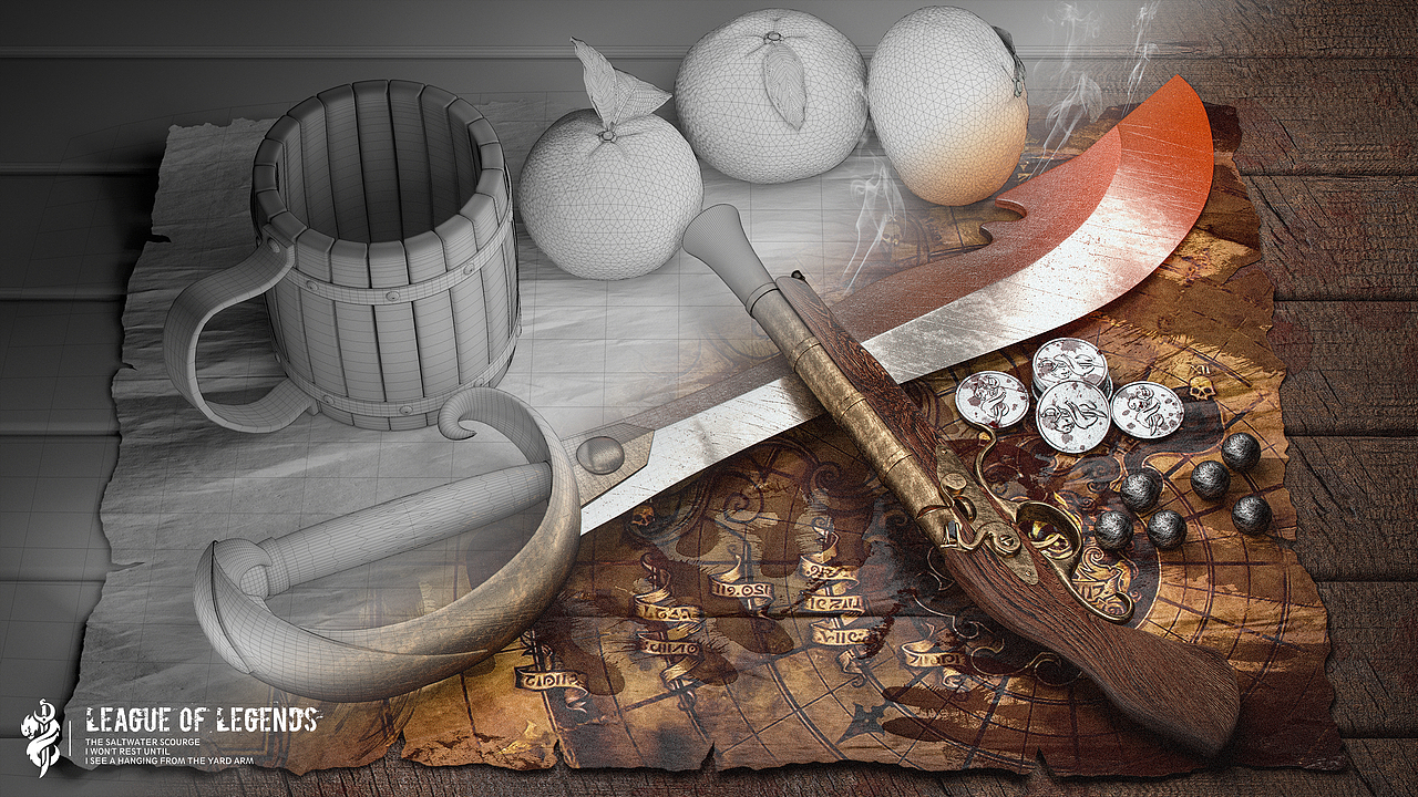 “手枪或是弯刀我都无所谓”（图ZMjk5MDA1MjQ0） - 场景 - 站酷设计师凌舊09原创素材 - 站酷ZCOOL