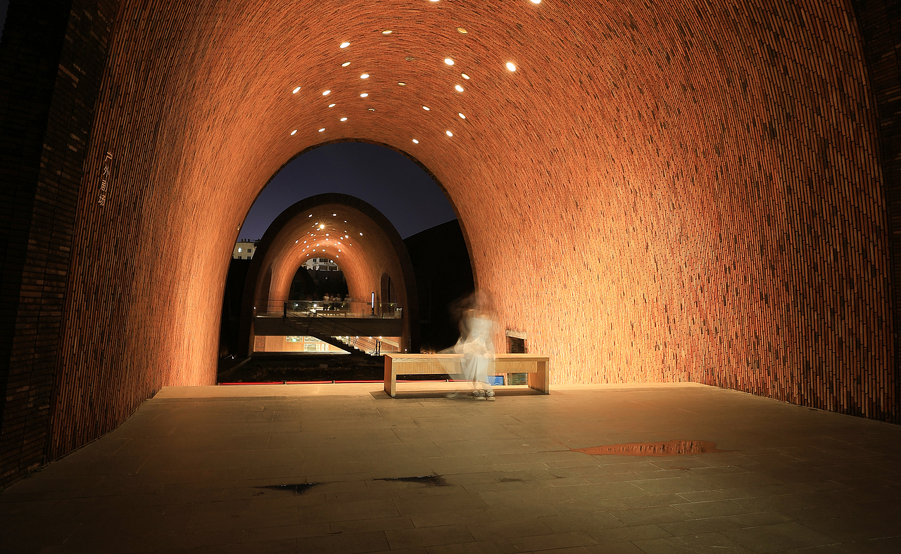 旅行·建筑摄影-景德镇御窑博物馆-夜晚（图ZMzQ5NjE0MDA4） - 环境/建筑摄影 - 站酷设计师熊横原创素材 - 站酷ZCOOL