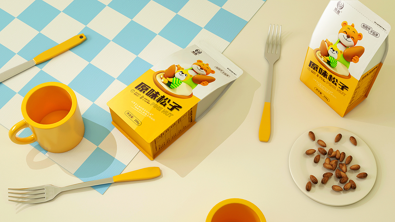 食品品牌包装-坚果包装设计 X 木子唯意（图ZMzM1Mjc1MDI0） - 包装 - 站酷设计师木子里Alan原创素材 - 站酷ZCOOL