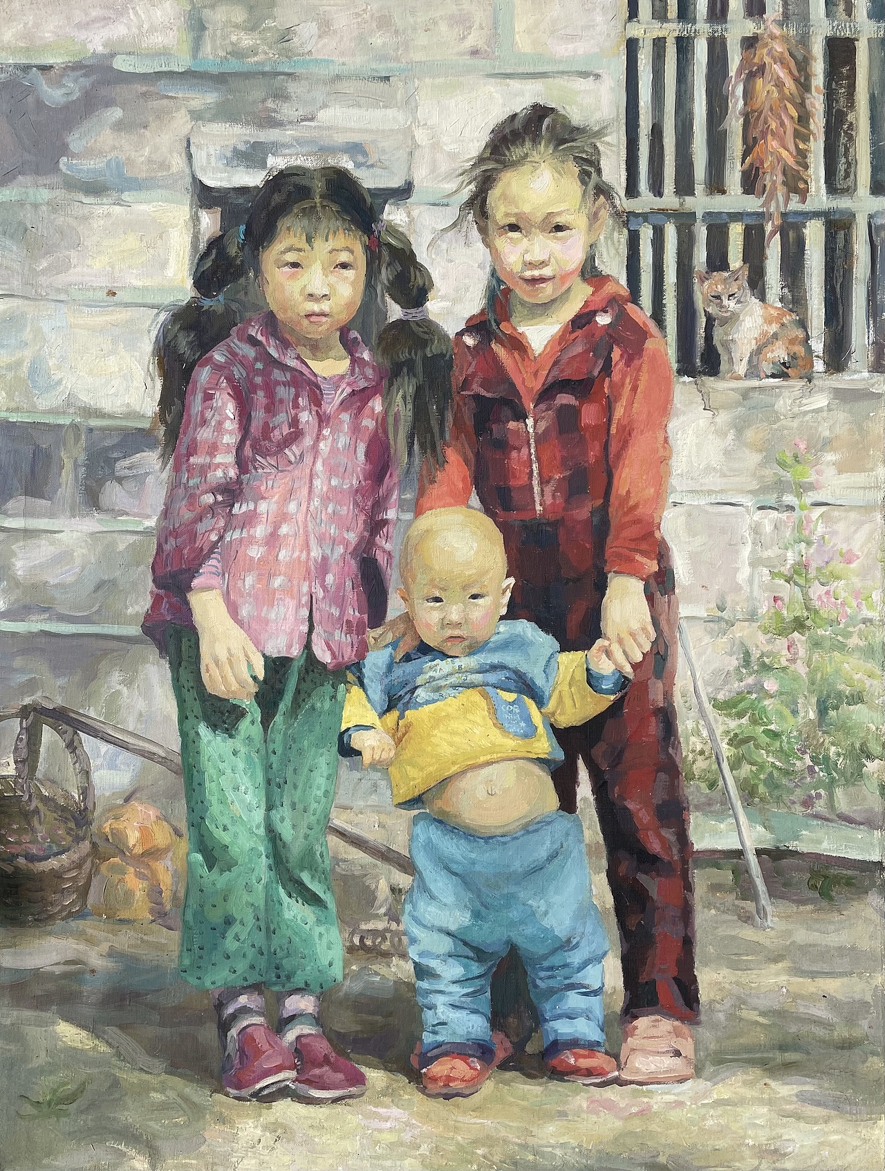 2005年以前的部分油画-人物篇