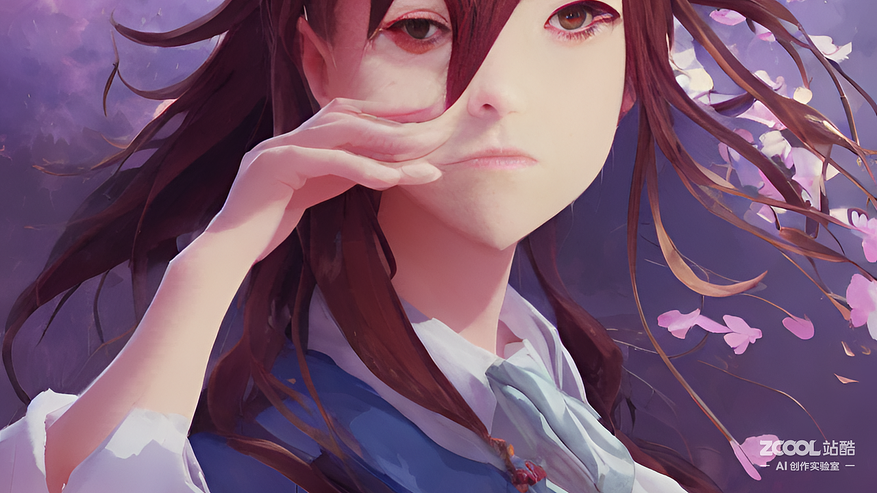 诡异的大眼女孩