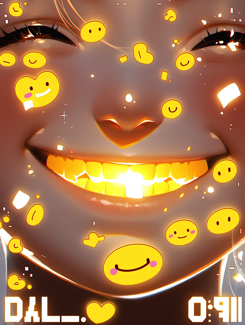 笑哈哈（图ZMzQ2NDYzMzg4） - AI作品 - 站酷设计师橙光AI原创素材 - 站酷ZCOOL