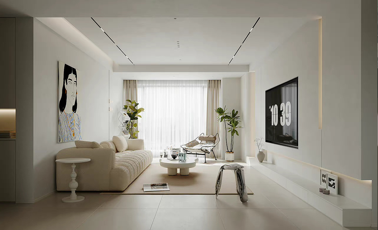 简约百搭|极简白,住进空气感的家