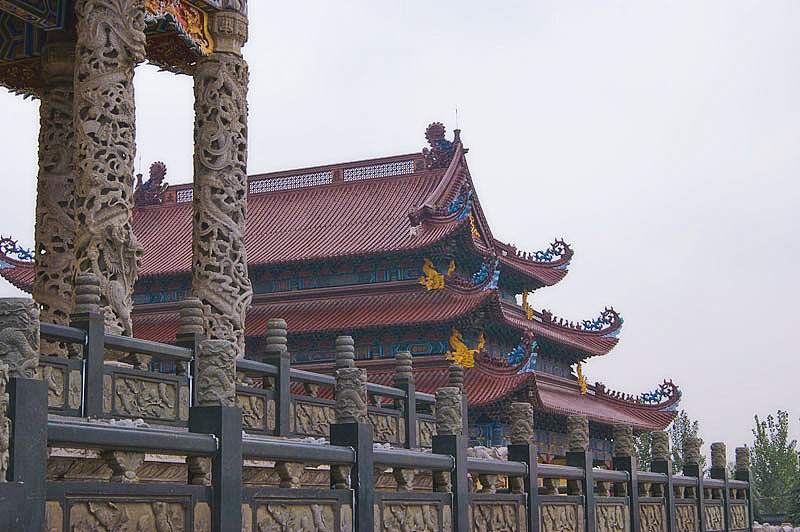 汝南小南海禅寺,几年前拍的了,在那里受的在家菩萨戒