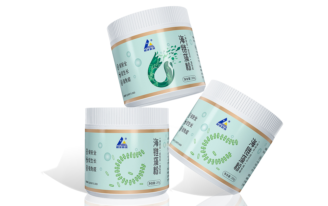 利洋水产丨海链藻粉包装设计（图ZMzcwOTQ4OTk2） - 包装 - 站酷设计师策略包装研究所原创素材 - 站酷ZCOOL