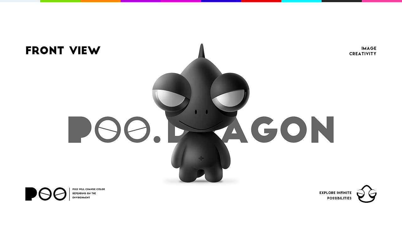Poo 龙(图ZMzE0MjQ2MTQw) - IP形象 - 站酷设计师Charlie614原创素材 - 站酷ZCOOL