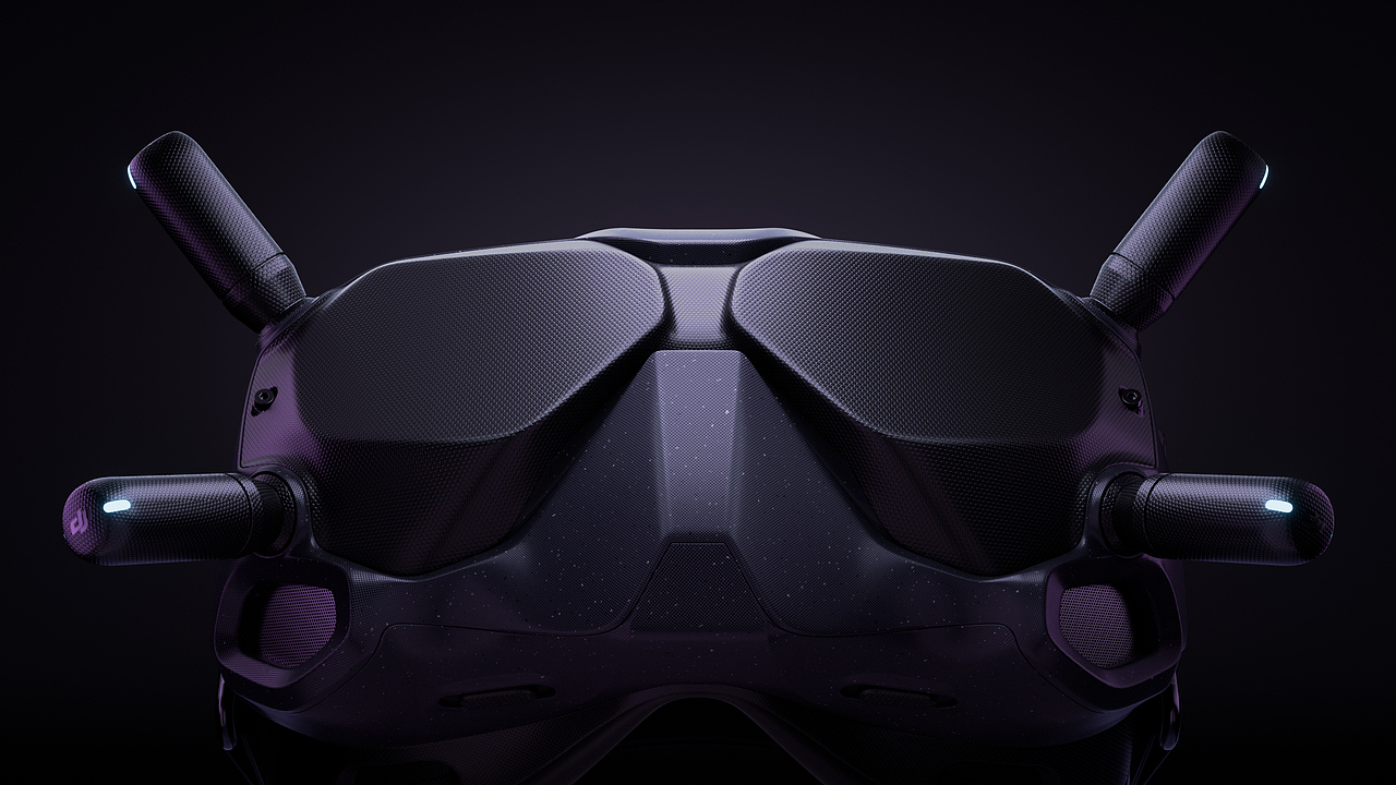 无人机 の 一套渲染作品