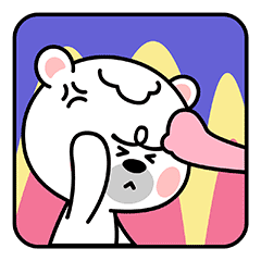 SUPER BEAR微信表情（图ZMzQ0Mjg0NDIw） - IP形象 - 站酷设计师奇果QIGOR原创素材 - 站酷ZCOOL