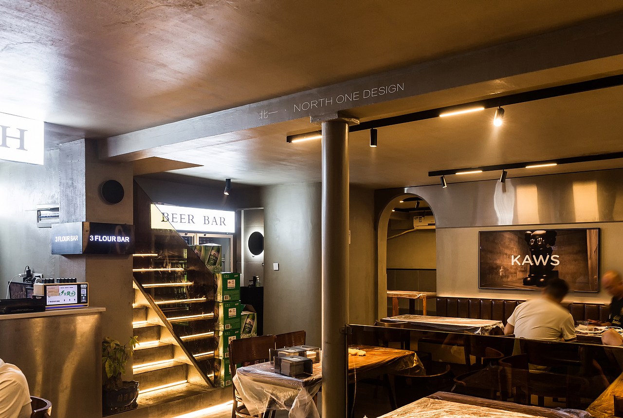 北一设计 | 黄石指盟烧烤工装项目（图ZMzE2NzgwNTEy） - 商业空间设计 - 站酷设计师北一设计NorthOne原创素材 - 站酷ZCOOL