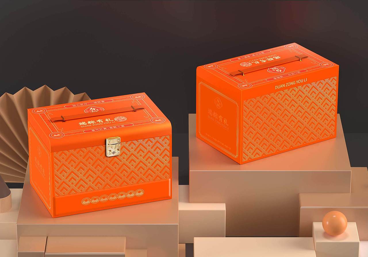 巨灵设计 x 颐瑞华诚 | 熊猫形象端午粽子礼盒