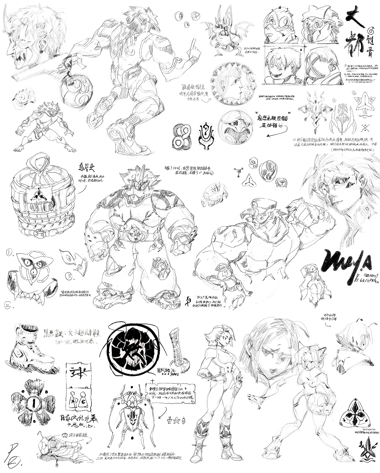 祈愿物语（图ZMzUyNjE3Mzc2） - 游戏原画 - 站酷设计师阿pypy原创素材 - 站酷ZCOOL