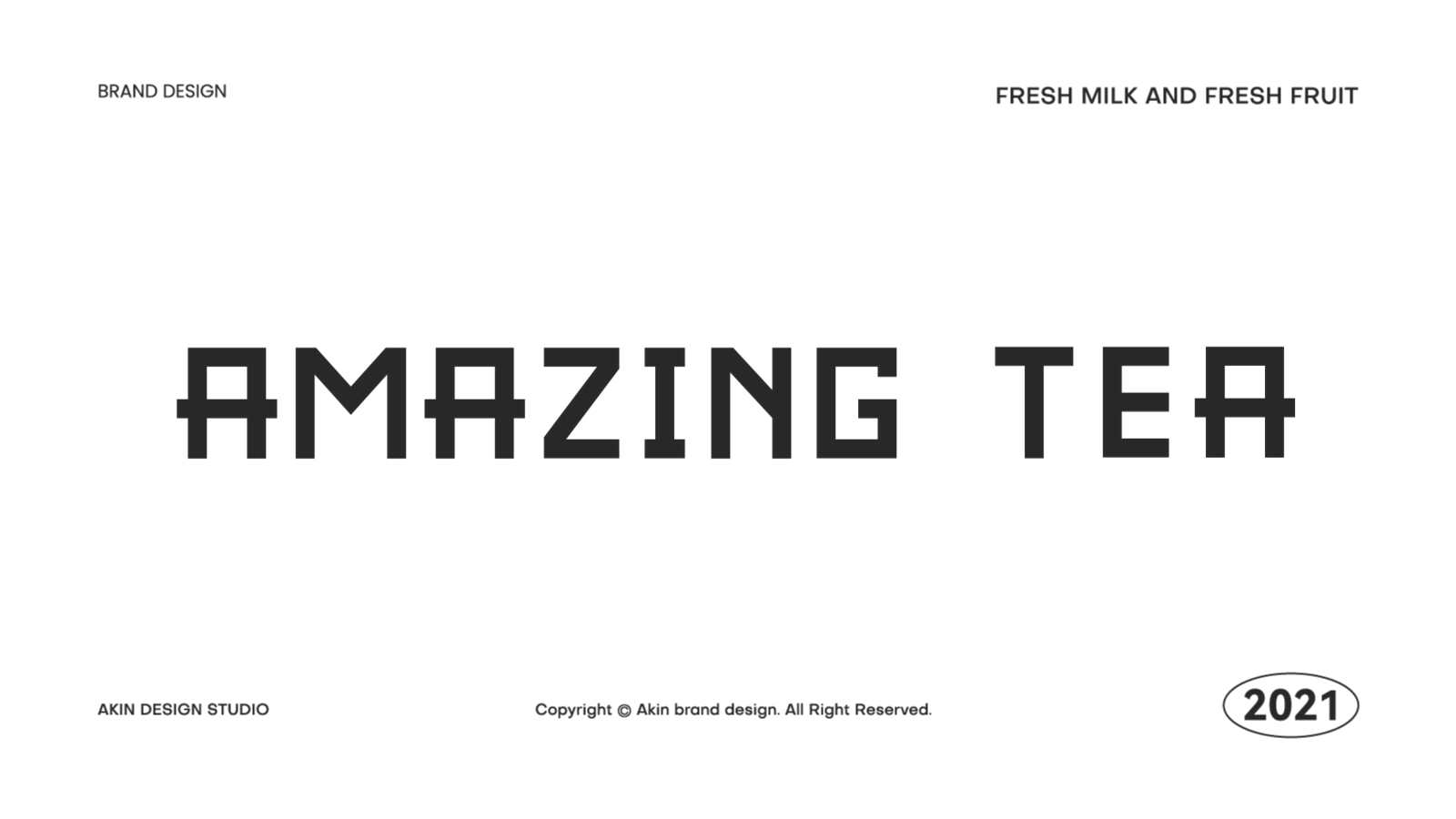 奶茶品牌VIS设计案例