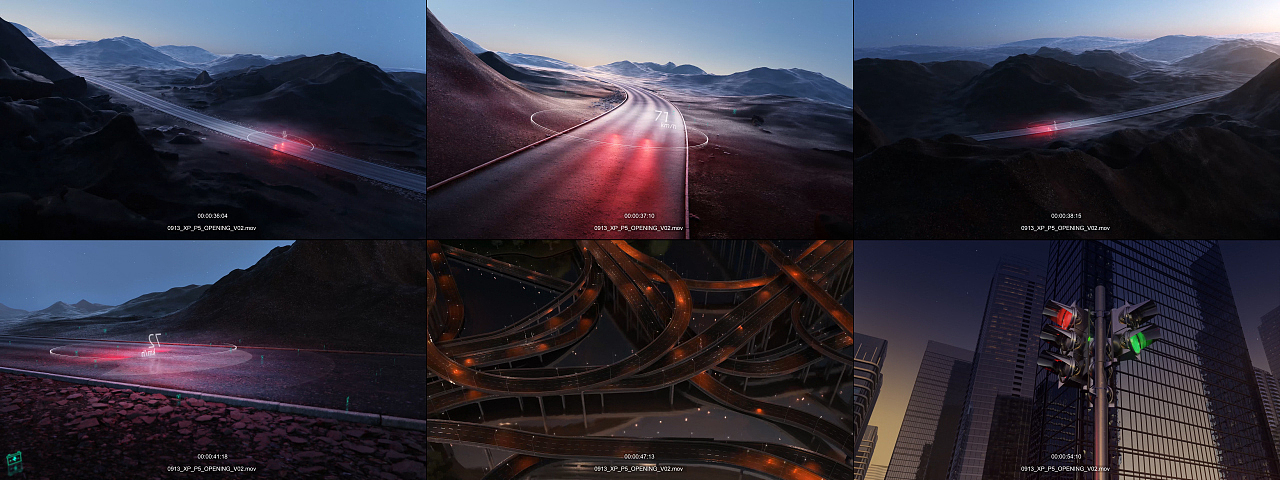 2021《小鹏P5_opening》（图ZMzIyNzg5MDg0） - 动画/影视 - 站酷设计师Tenline_studio原创素材 - 站酷ZCOOL