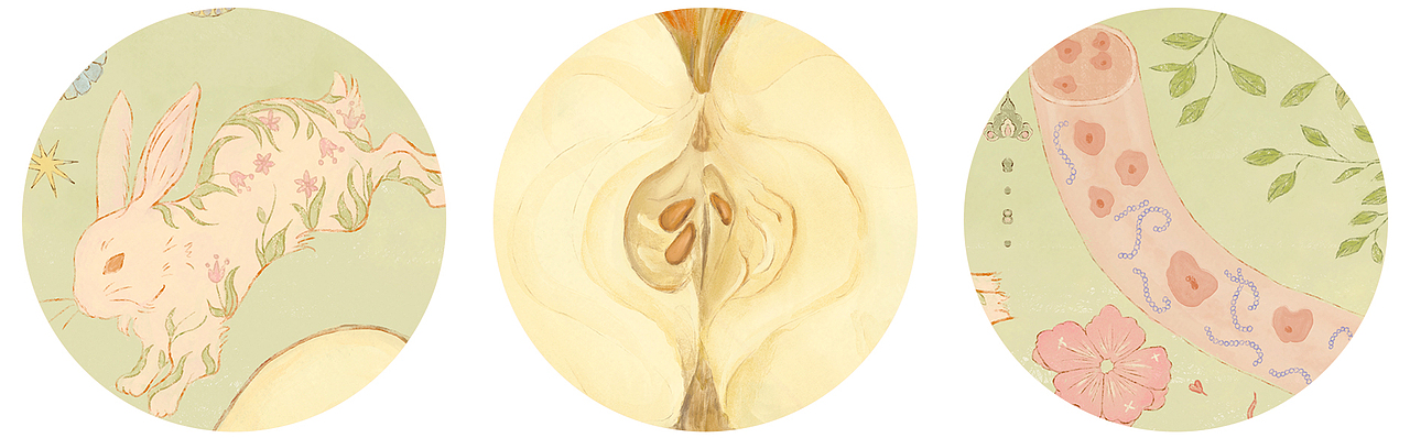 【生命里】系列（图ZMzU5NjY3Mzk2） - 艺术插画 - 站酷设计师桃兮Pchy原创素材 - 站酷ZCOOL