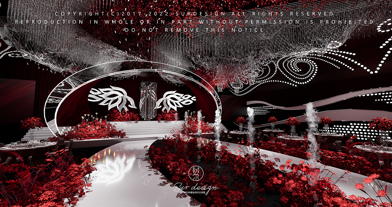 羽翼厅丨婚宴酒店设计作品