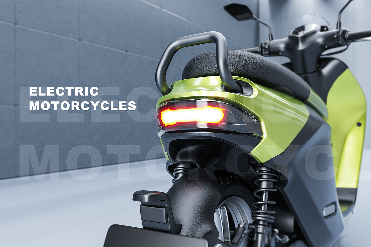 随便渲渲之电动摩托车