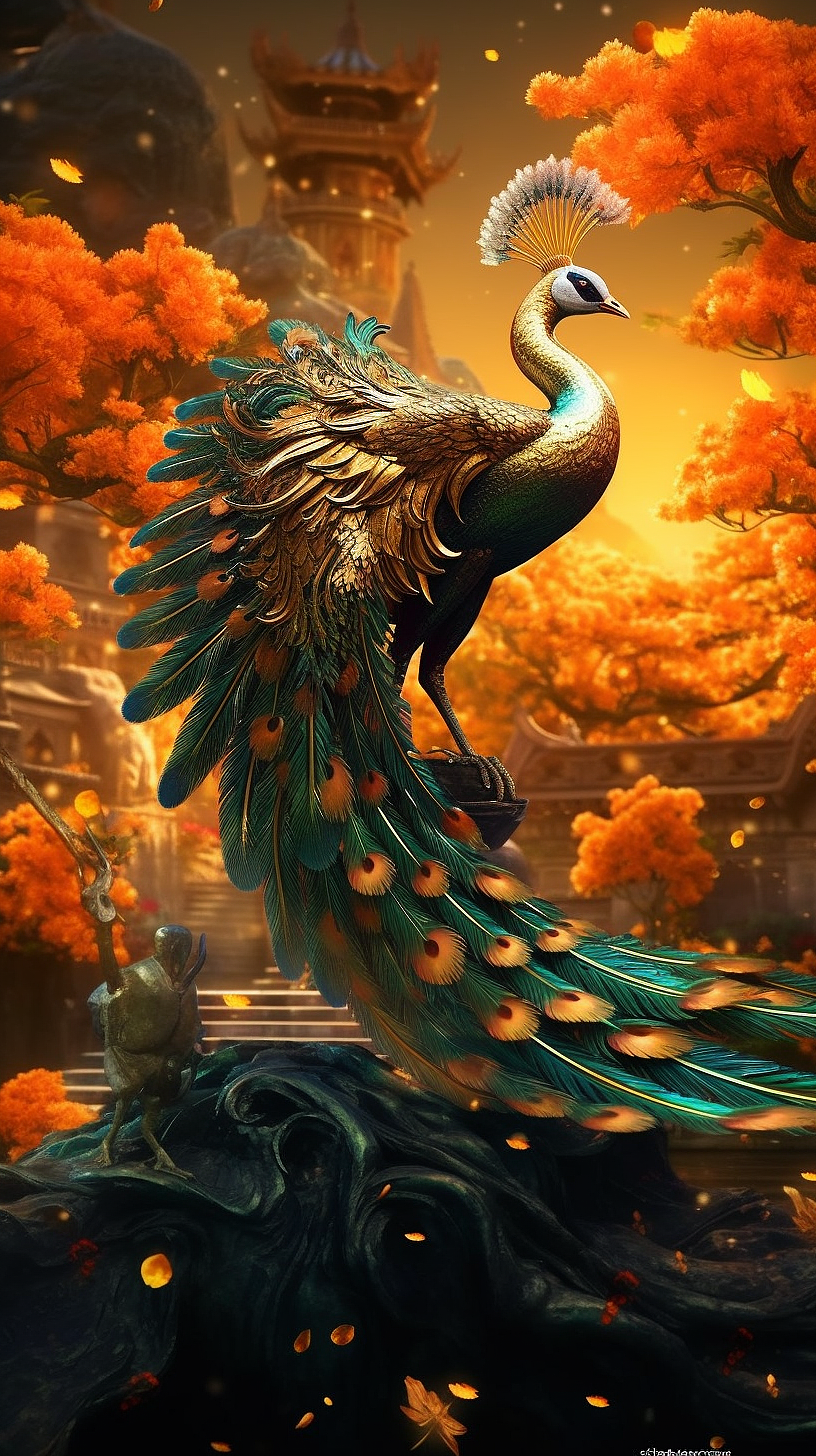 中国古代神兽系列-凤凰（图ZMzQ0ODM1MzEy） - 创作习作 - 站酷设计师艺舟1014原创素材 - 站酷ZCOOL