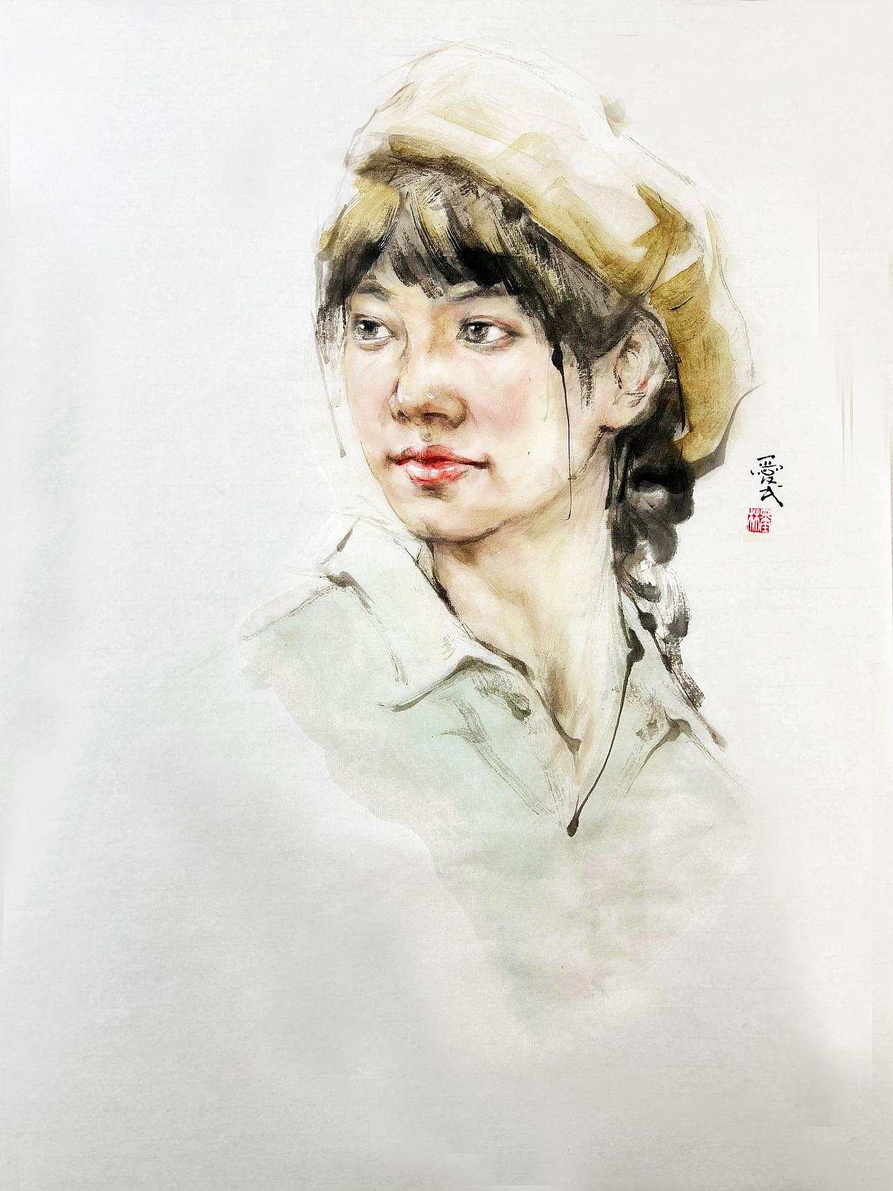 墨林写意人物画（图ZMzY4MTY0Nzg0） - 艺术插画 - 站酷设计师墨林人物画原创素材 - 站酷ZCOOL