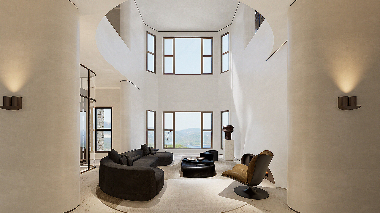 九龙湖别墅会所CG表现（图ZMzIzNzAzMjI0） - 建筑设计 - 站酷设计师SMD视觉原创素材 - 站酷ZCOOL