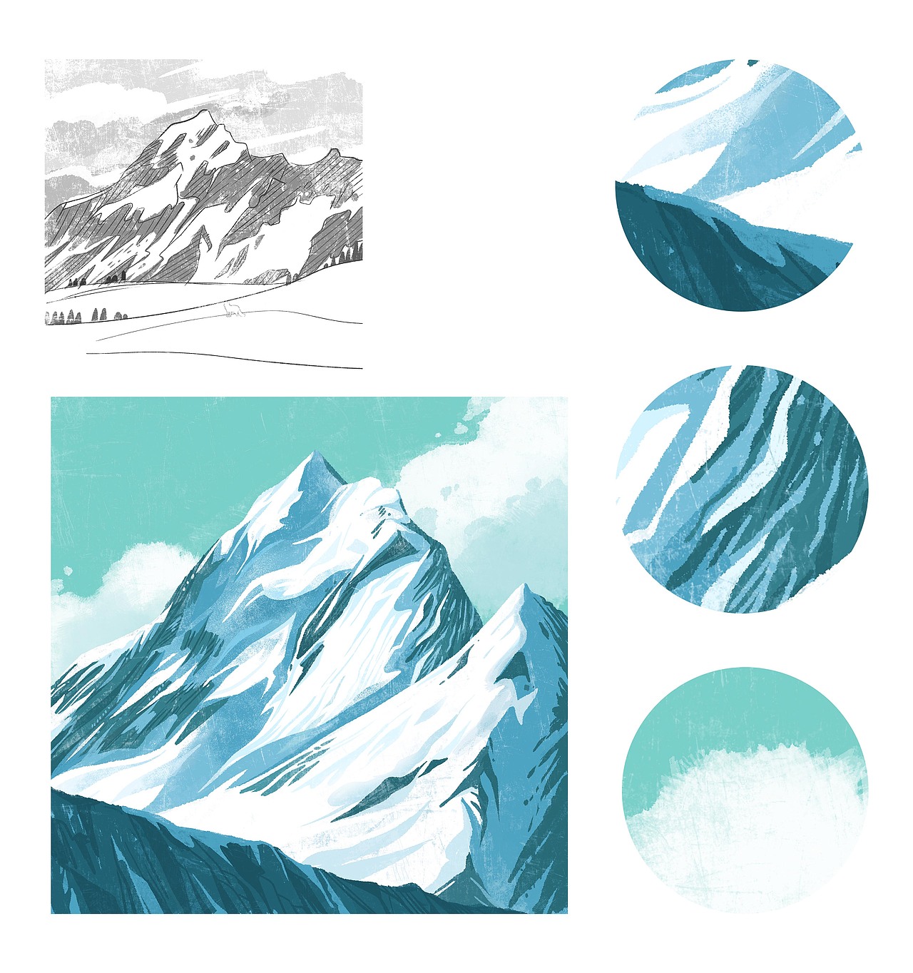 商插项目&插画教程书（图ZMzI1NDEyMzI4） - 商业插画 - 站酷设计师HoHo猴原创素材 - 站酷ZCOOL