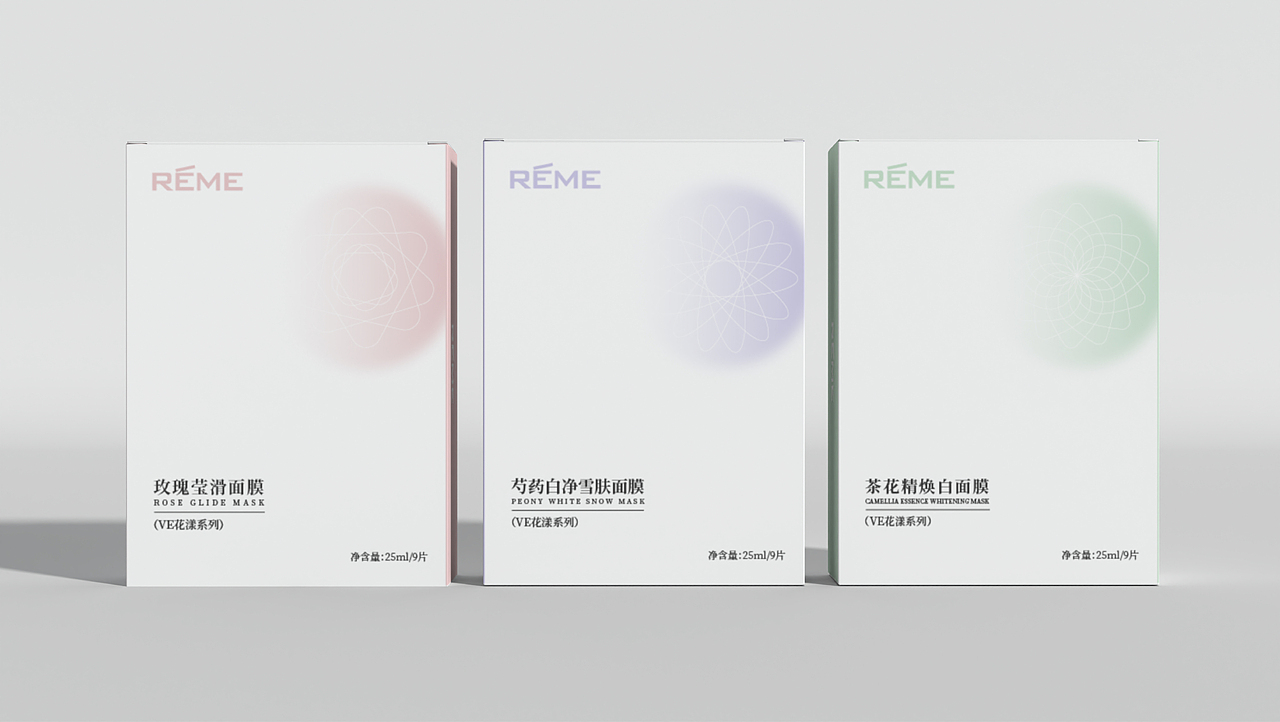 VE 花漾系列面膜包装设计（图ZMzI2MjY0ODY4） - 包装 - 站酷设计师抱走兔子原创素材 - 站酷ZCOOL