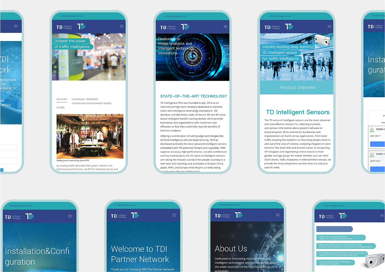 TD流量跟踪设备网站设计（图ZMzEyNTY4MjM2） - 门户网站 - 站酷设计师吃货设计师M原创素材 - 站酷ZCOOL