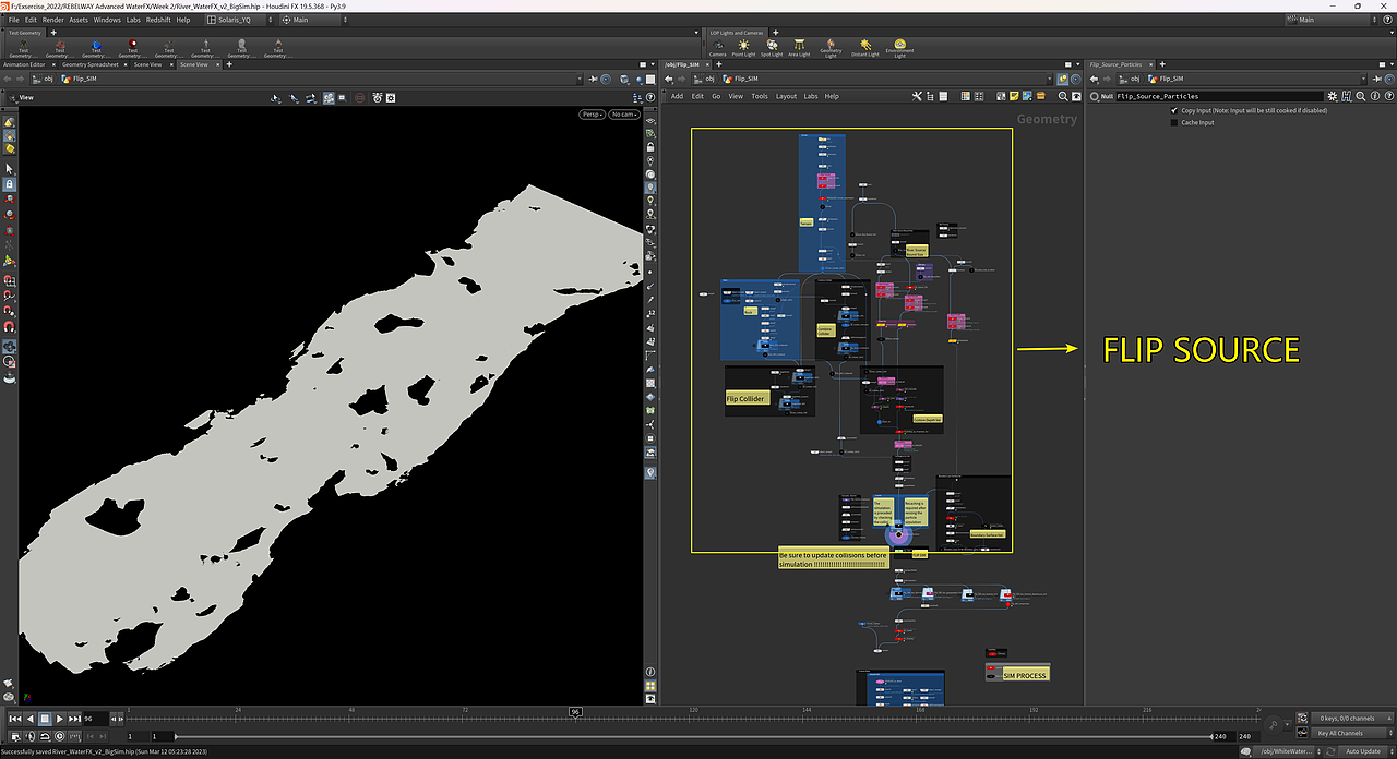 Houdini Big River FX