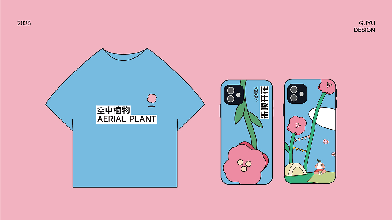 「空中植物」朱顶红植物品牌包装设计