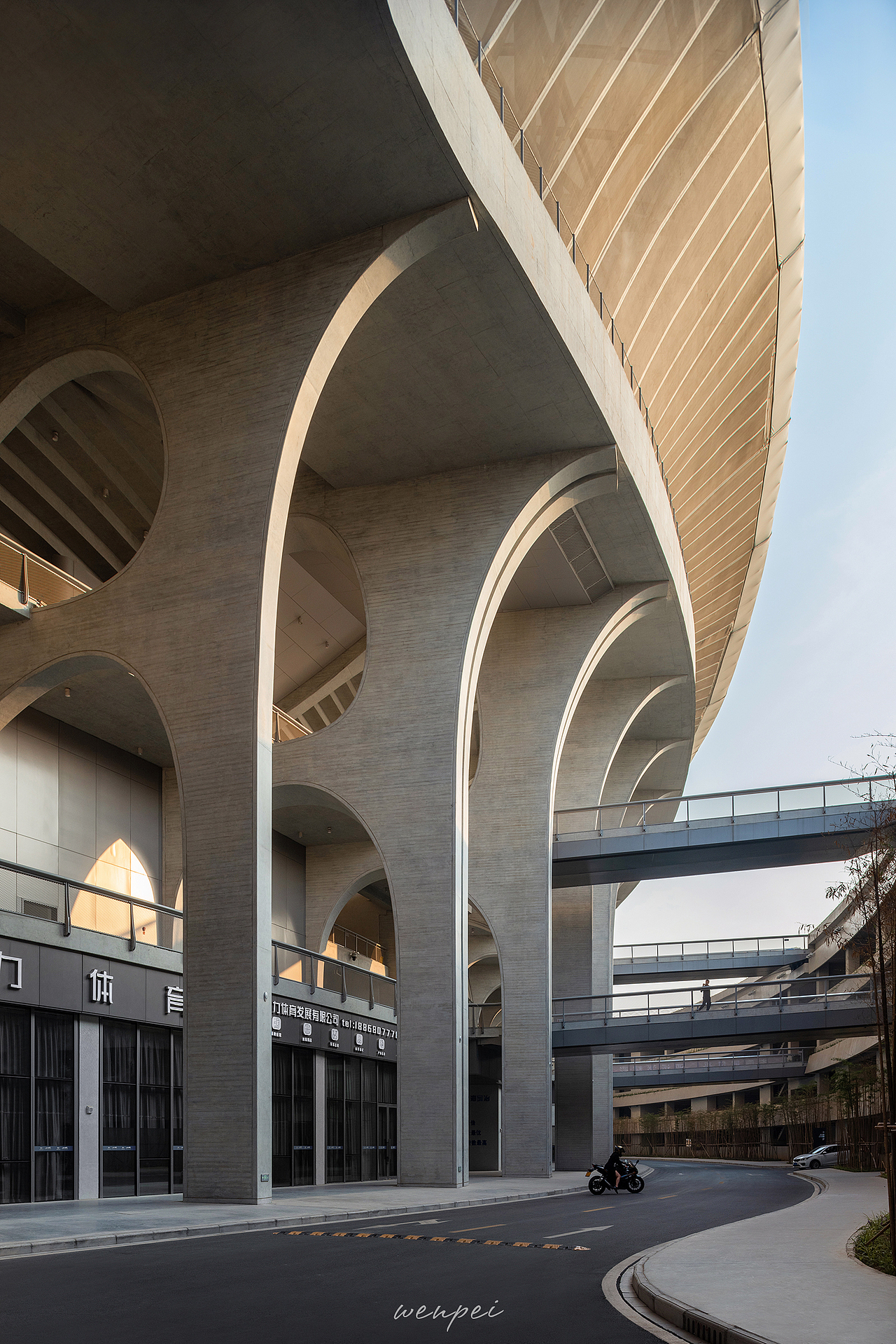 建筑摄影｜衢州体育公园（图ZMzE3ODM4NzYw） - 环境/建筑摄影 - 站酷设计师建筑摄影师文沛原创素材 - 站酷ZCOOL