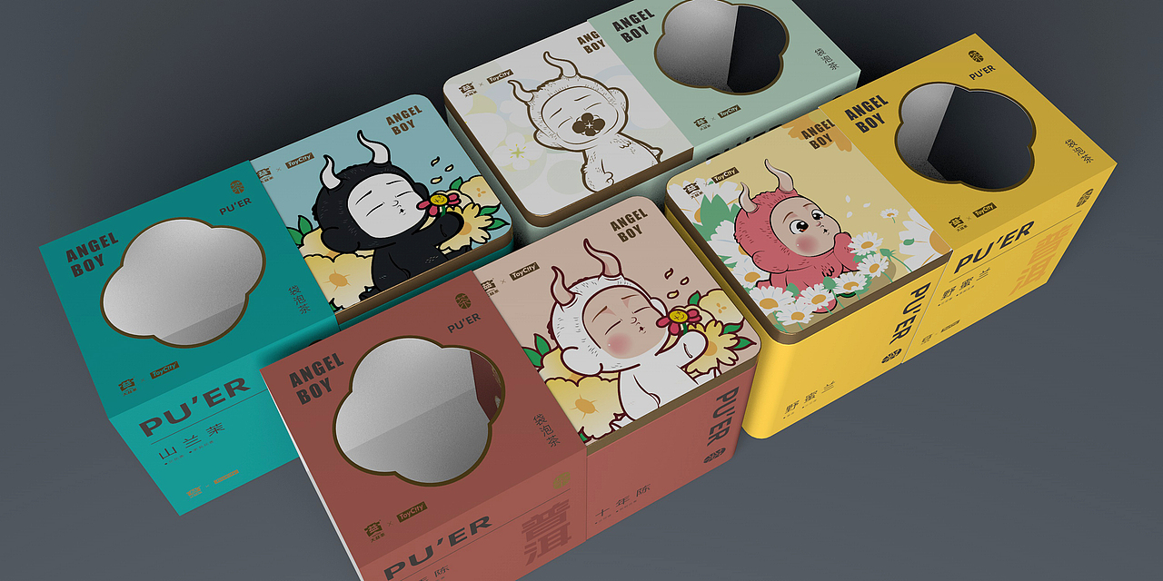 大益普洱 x Toycity（图ZMzIyNjM5MDEy） - 包装 - 站酷设计师TEADesign原创素材 - 站酷ZCOOL